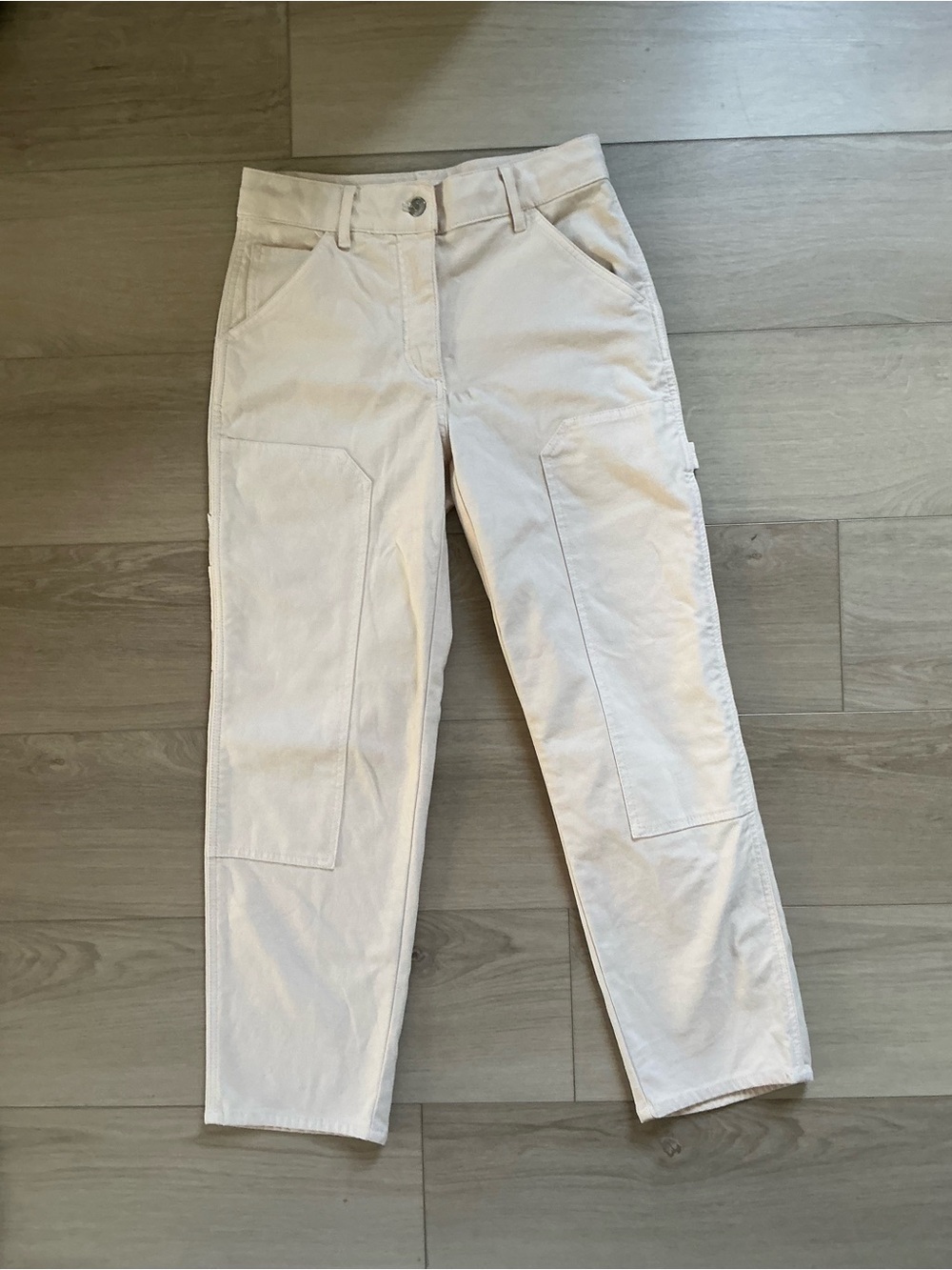 Aritzia Wilfred Free Brennan Pant in Cream/Off-White Size 2